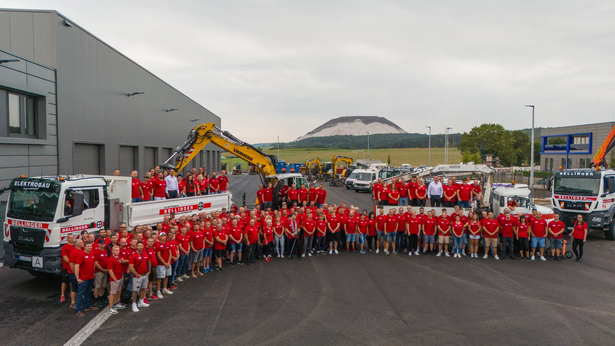 Das Team von Elektrobau Bellinger